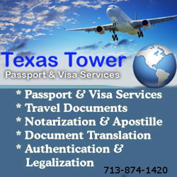 Texas Tower Passport & Visa Services