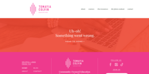 Tomayia Colvin Education